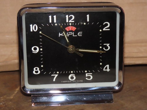 Ancien réveil kiple noir - ancien,