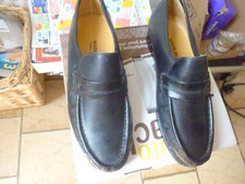 Mocassins italien cuir    noir