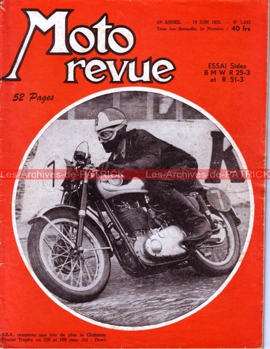 Moto revue 1243 bmw r25 - moto, r25/3