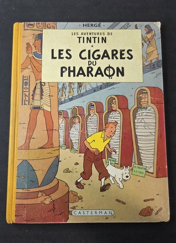 Tintin les cigares pharaon - cigares,