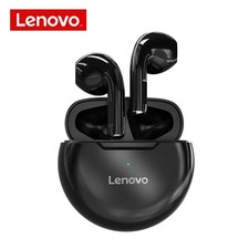Ecouteurs Bluetooth Lenovo TWS Sans Fil - iOS Android - Noir - Sport Téléphone