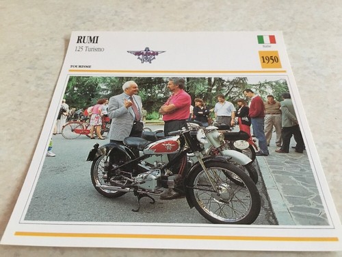 Carte moto rumi - 125, turismo