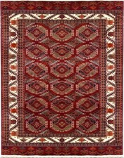 Tapis Boukhara fait main laine
