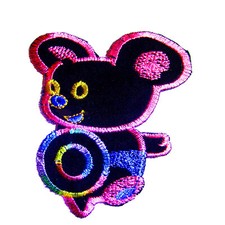 STICKER ECUSSON CHIEN NOIR ET