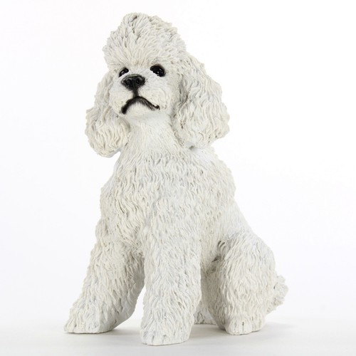 Figurine caniche peinte - de,
