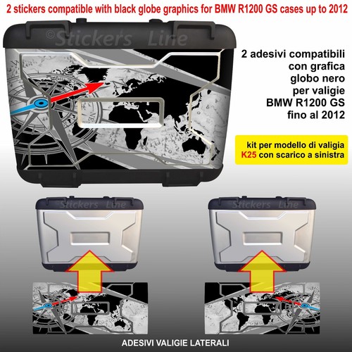 Autocollants valises bmw - valises,