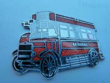 PIN'S  VOITURES    /   AUTOBUS  /  AUTOCAR  ANGLAIS  2 ETAGES   /  SUPERBE