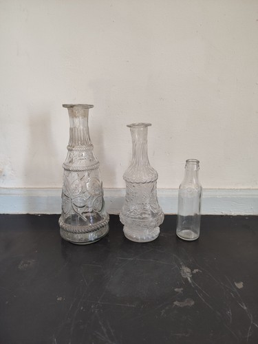 Lot carafes à liqueur - 2,