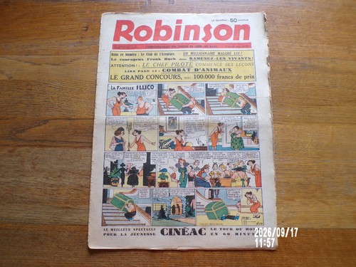 Journal robinson 11 - robinson, n°