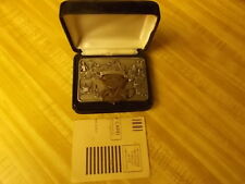  NEW OLD STOCK HARLEY DAVIDSON PEWTER BELT BUCKLE