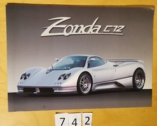PAGANI ZONDA C12 Prospectus 2 pages It/Eng 1999