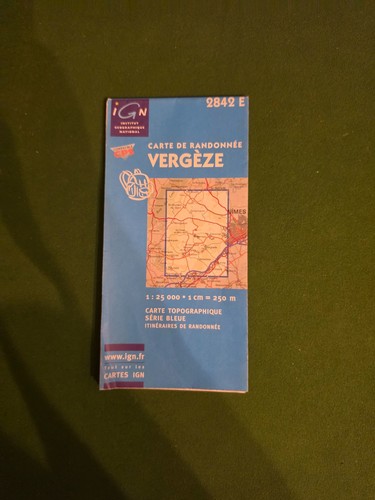Ign carte randonnée - randonnée, 2842e