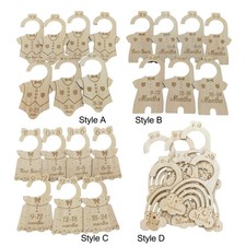 7 pièces en bois bébé placard diviseurs bébé meubles pour nouveau-né