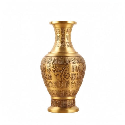 Vase décoratif laiton bord - en,
