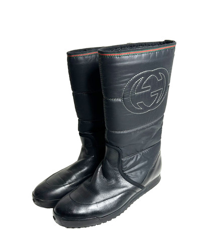 Gucci snow boots - boots, black