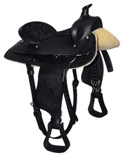 Selle western en cuir bon