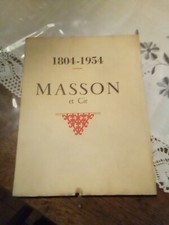 1804-1954 Masson et Cie un siècle et demi d'édition médicale et scientifique  