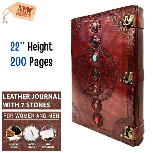 Carnet journal intime cuir - journal, en