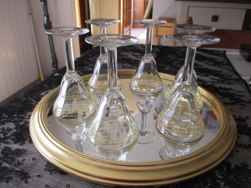 Anciens petits verres à - petits,