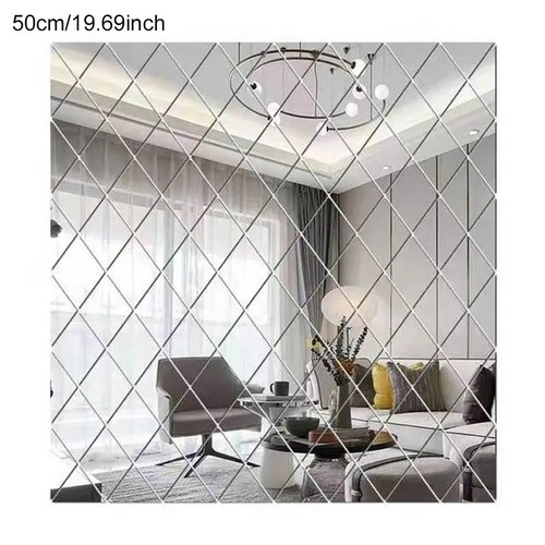 Autocollant mural miroir