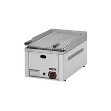 Grill inox pierre de lave à