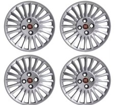 LOT DE 4 ENJOLIVEURS JANTES 15'' POUR FIAT GRANDE PUNTO /EVO
