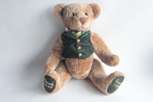 Peluche vintage ours harrods - peluche,