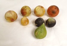 Ensemble fruits marbre - ensemble,