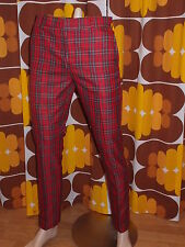 Nouveau Pantalon Tartan Rouge