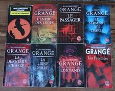 JEAN-CHRISTOPHE GRANGE - LOT DE 8 LIVRES - LES PROMISES - POCHE - De 2002 à 2023