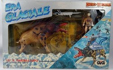 Dino Riders Ice Age - Killer Warthog / Anthelodont & Zar - Tyco GIG Italie
