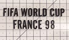 Patch détails Coupe du monde FIFA France 98 - Maillot Brésil / Ronaldo