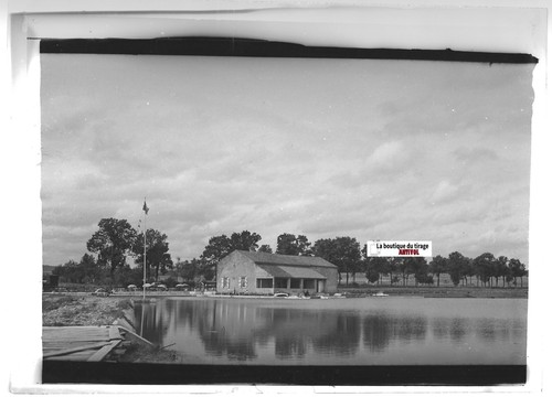 Plaque verre photo - , ancienne