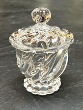 CRISTAL DE BACCARAT MOUTARDIER MODÈLE BAMBOU TORS XXème