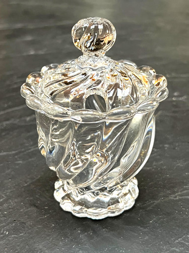 Cristal baccarat moutardier - cristal,