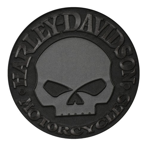 Harley davidson patch hubcap - patch,