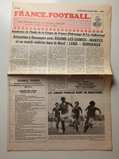 FRANCE FOOTBALL OFFICIEL FFF N°1910 2 MARS 1983 COUPE DE FRANCE 16e - PAILLE