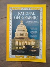 Perfect Birthday Christmas Gift National Geographic Magazine JANUARY 1964