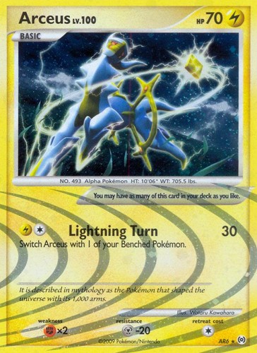 Pokemon arceus - pokemon,