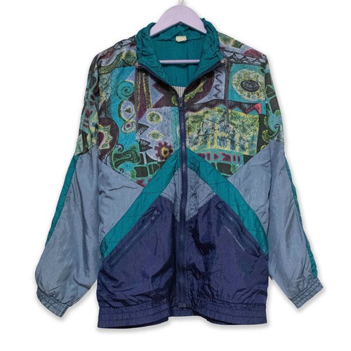Anorak vintage bleu - anorak,