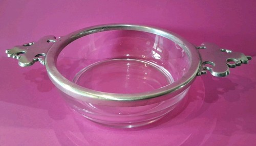 Ancienne coupelle verre bords - ancienne,