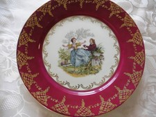 ASSIETTE EN PORCELAINE DE