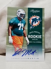 Autographed Jonathan Martin