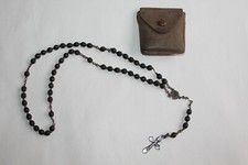 Ancien chapelet en buis bois