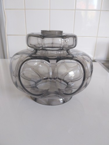 Lustre verre noir suspension - verre,