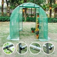 Serre de Jardin Tunnel Serre à Tomates Plastique Tente abri Serre de Terrasse