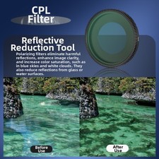 Cadre aluminium UV CPL ND8