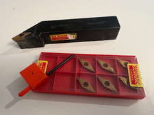 Outil de tour Sandvik ref SVJBR 2525M16 Lg 150mm et 6 plaquettes