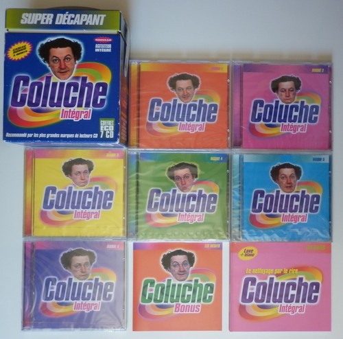Coluche coffret collector