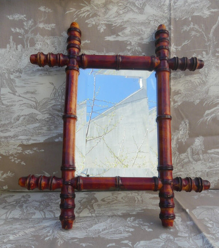 Miroir aat déco - miroir, bois